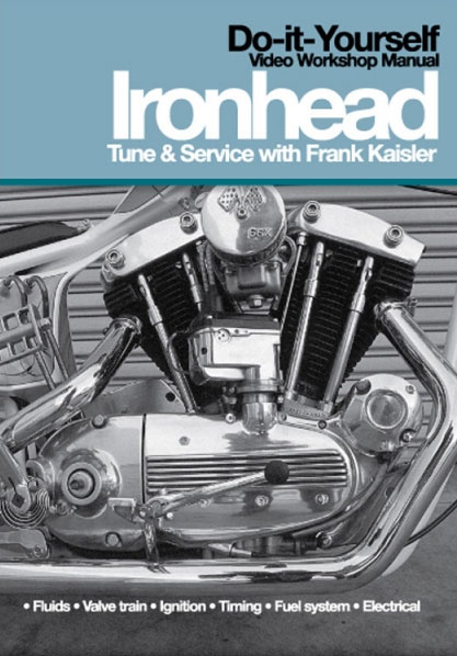 Ironhead & Shovelhead Service & Tune DVDs